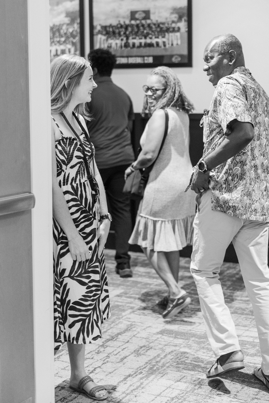 Guests connecting at Citizens Church